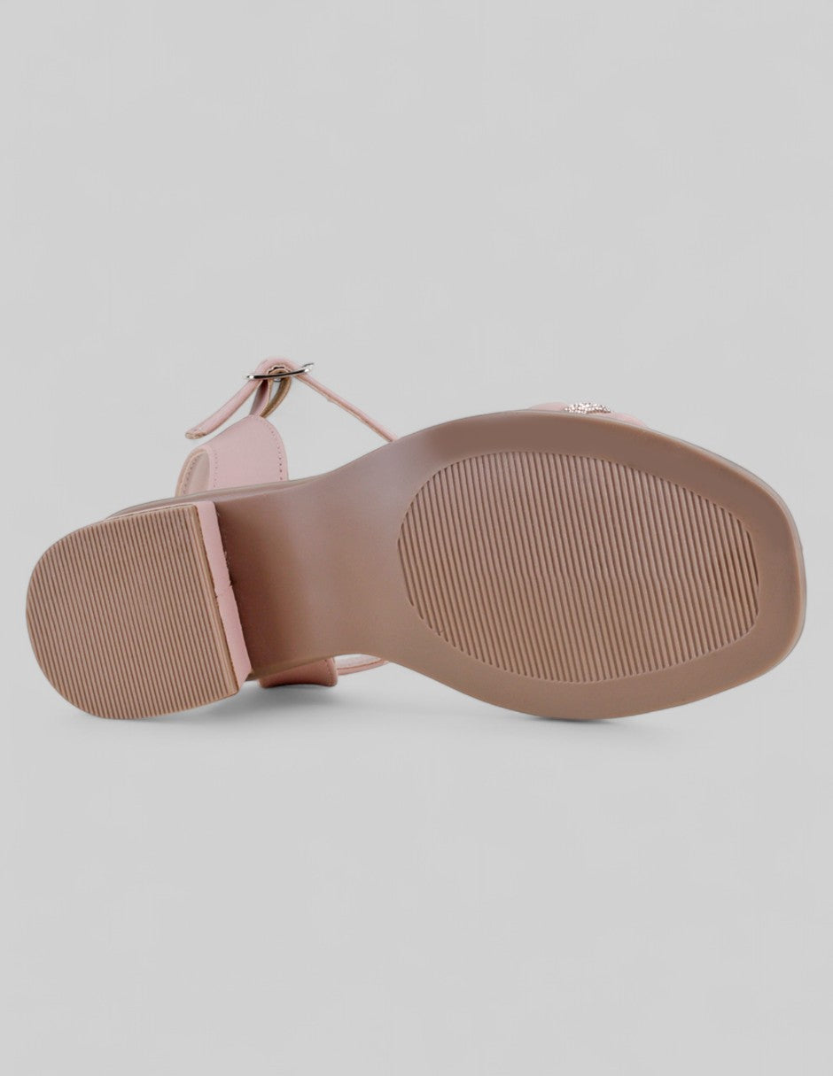 Sandalias Kids  en Sintético – Rosa