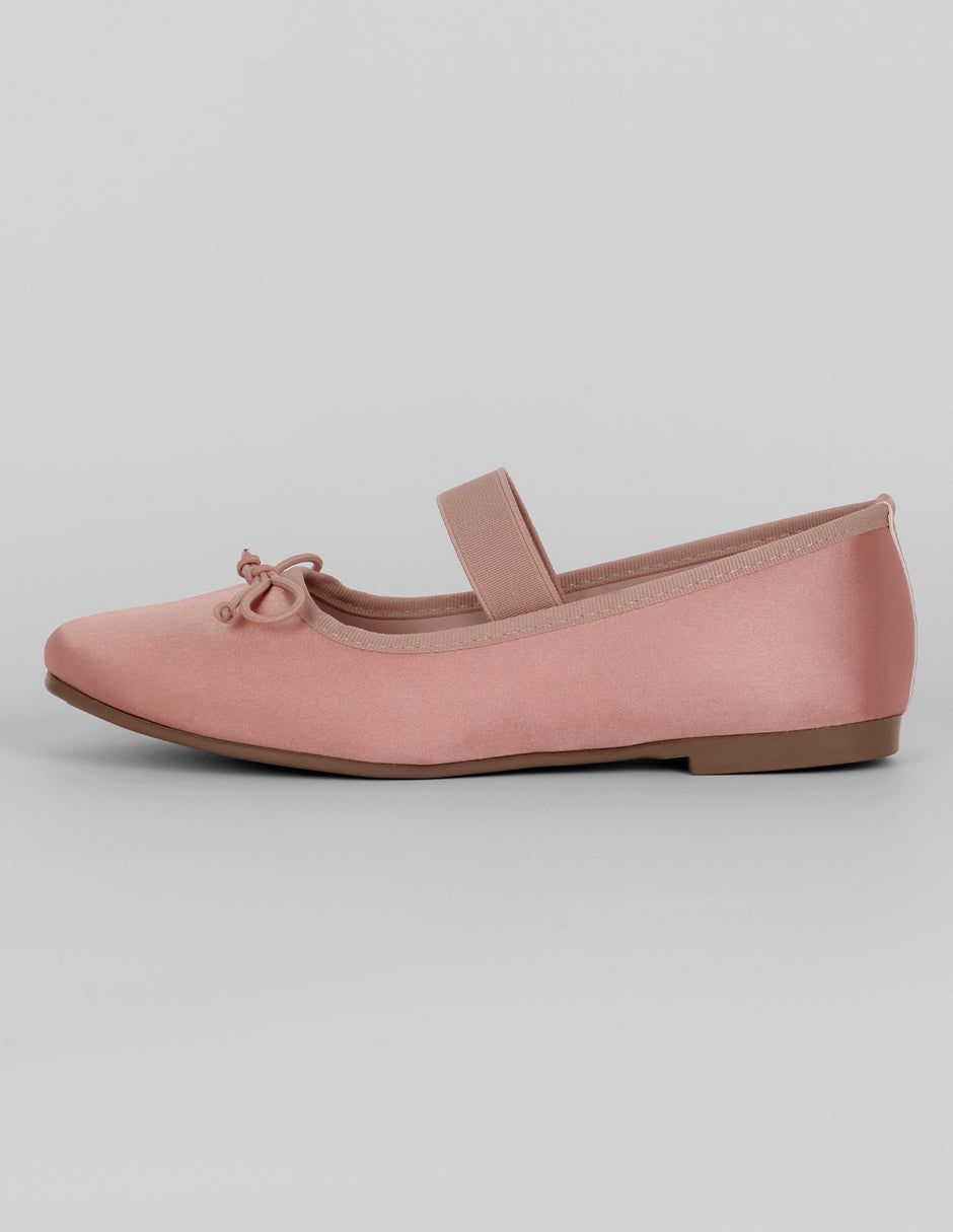Mary jane Exterior Textil Color Rosa Para Mujer De RBBASICS