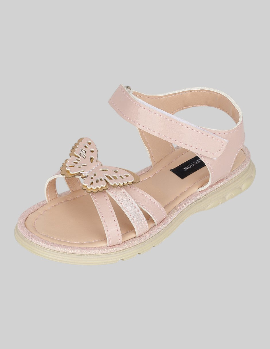 Sandalias Kids en Sintético – Rosas