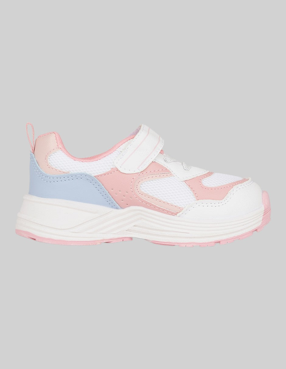 Tenis Kids en Textil – Rosas