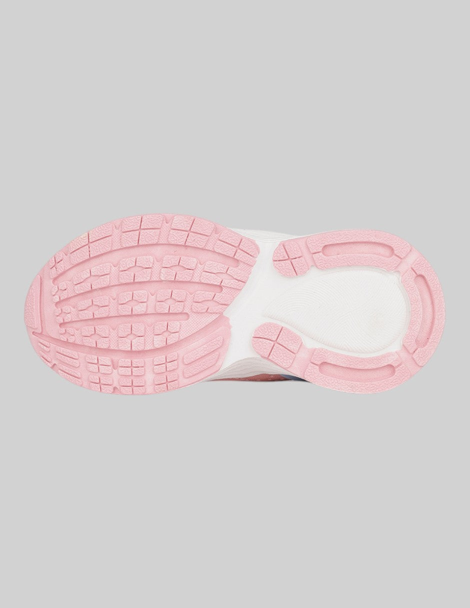 Tenis Kids en Textil – Rosas