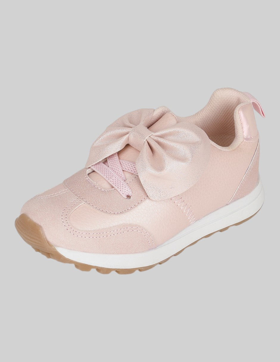 Tenis Kids en Textil – Rosas