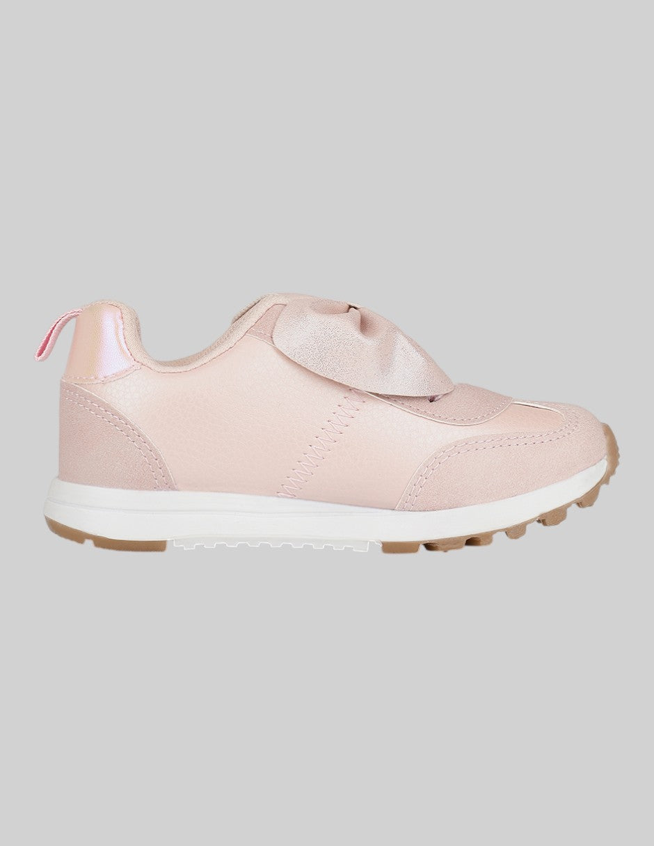 Tenis Kids en Textil – Rosas