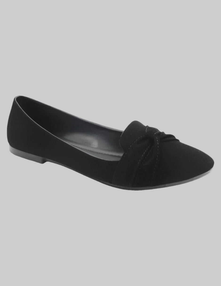Flats clásicas Classy en Piel vegana – Negro