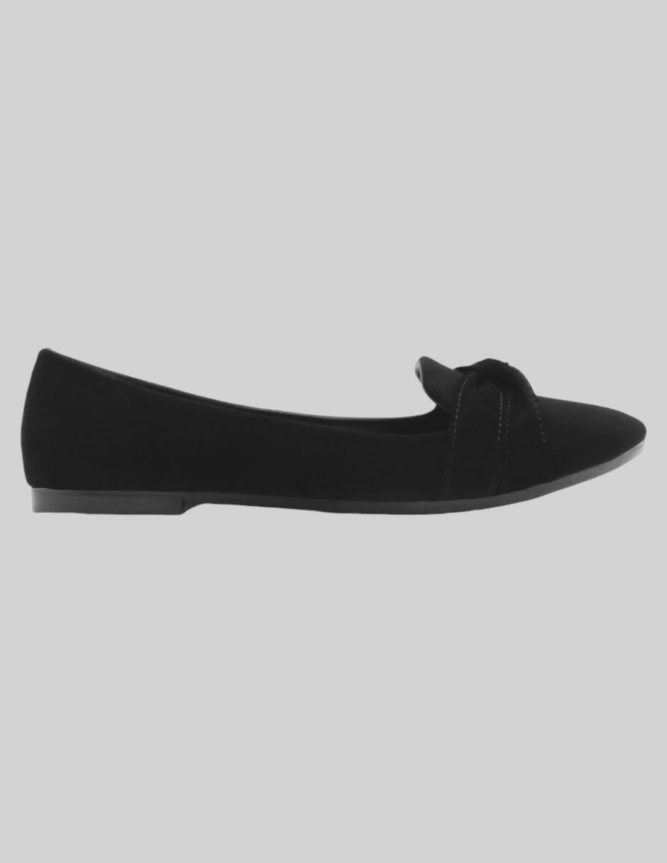 Flats clásicas Classy en Piel vegana – Negro