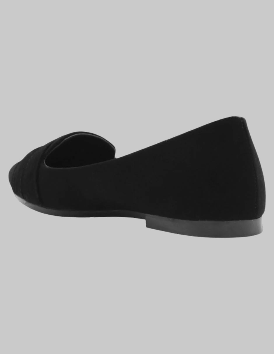 Flats clásicas Classy en Piel vegana – Negro