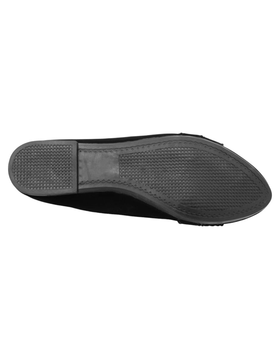 Flats clásicas en Piel vegana – Negro