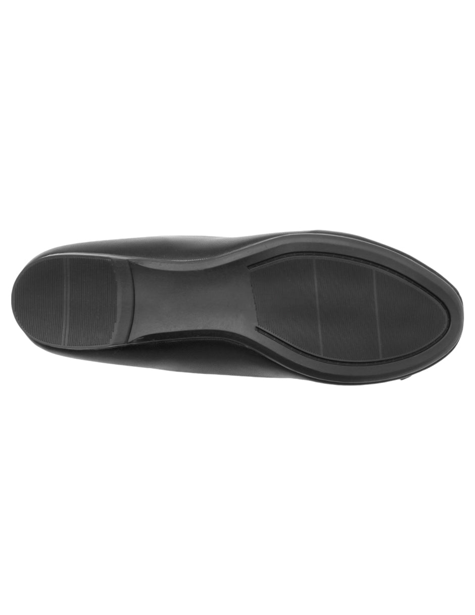 Flats clásicas en Piel Vegana – Negro