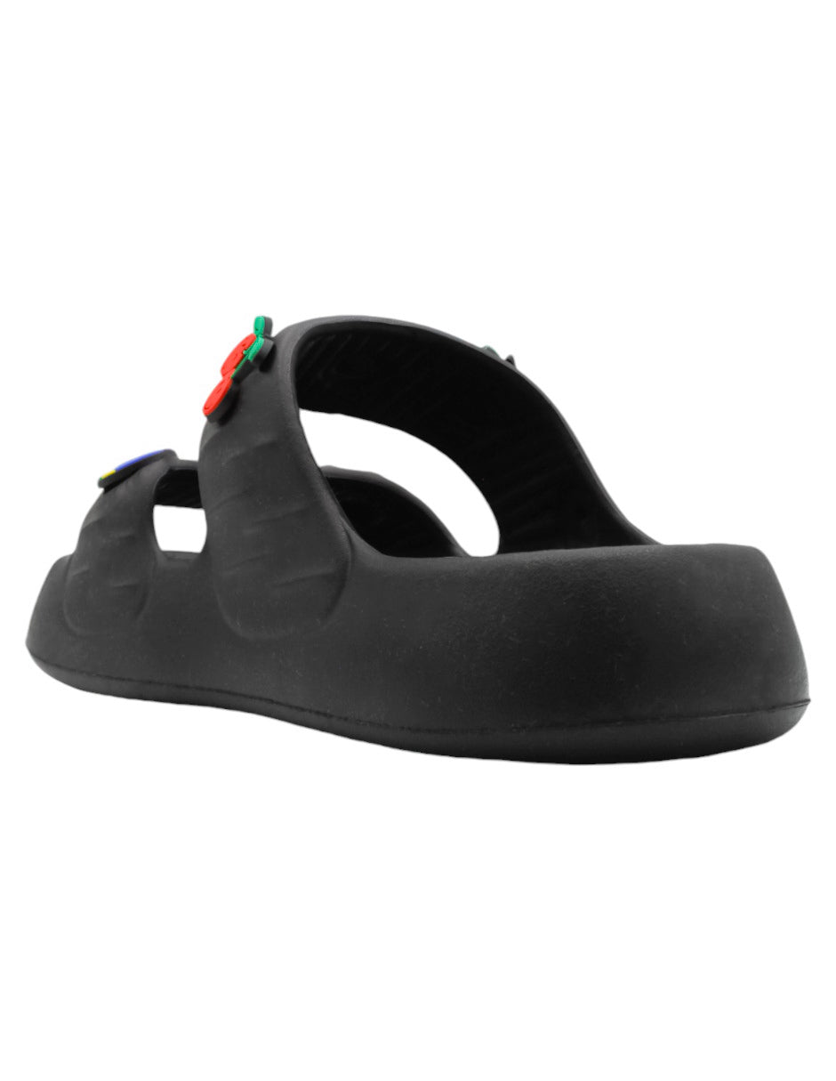 Sandalias con plataforma en Sintético – Negro