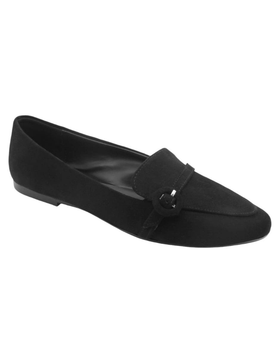 Flats clásicas Exterior Piel vegana Color Negro Para Mujer De RBBASICS