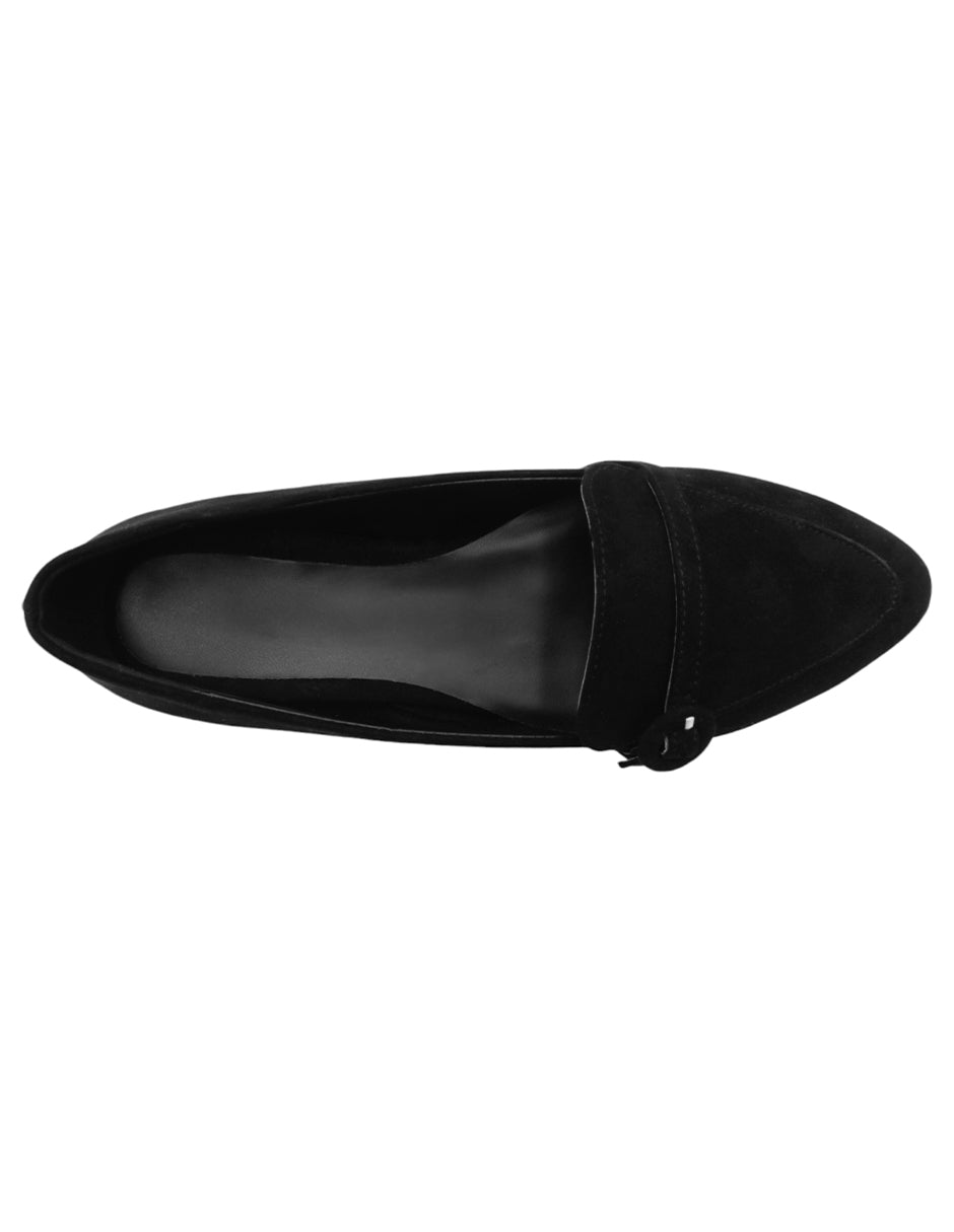 Flats clásicas Exterior Textil Color Negro Para Mujer De RBBASICS