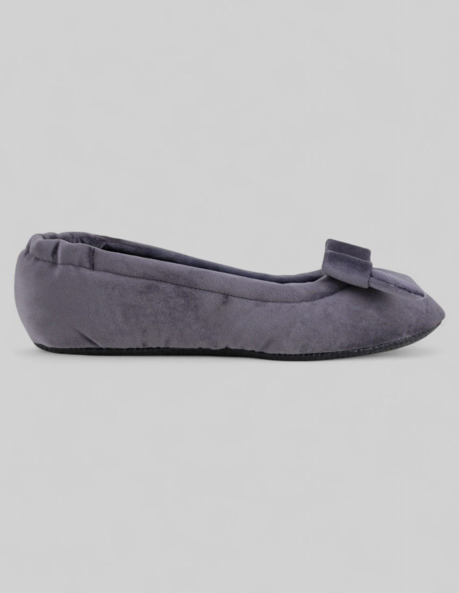 Pantuflas Nubelle afelpadas y cómodas – Gris