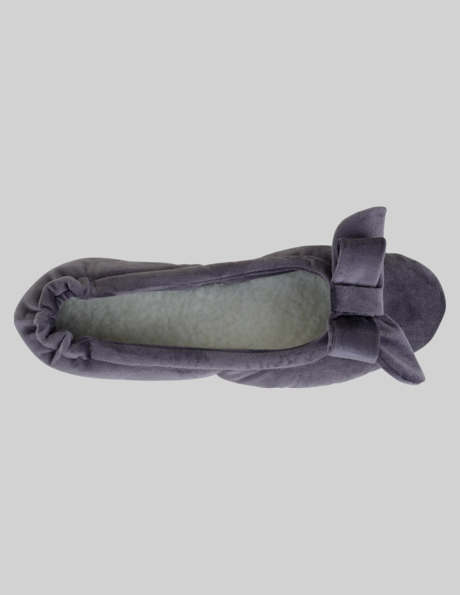 Pantuflas Nubelle afelpadas y cómodas – Gris