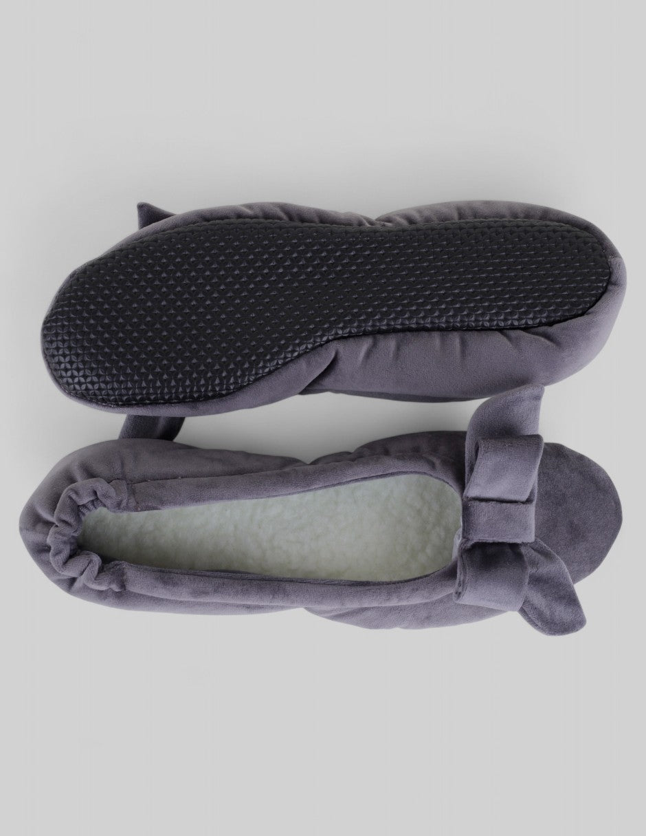 Pantuflas Nubelle afelpadas y cómodas – Gris