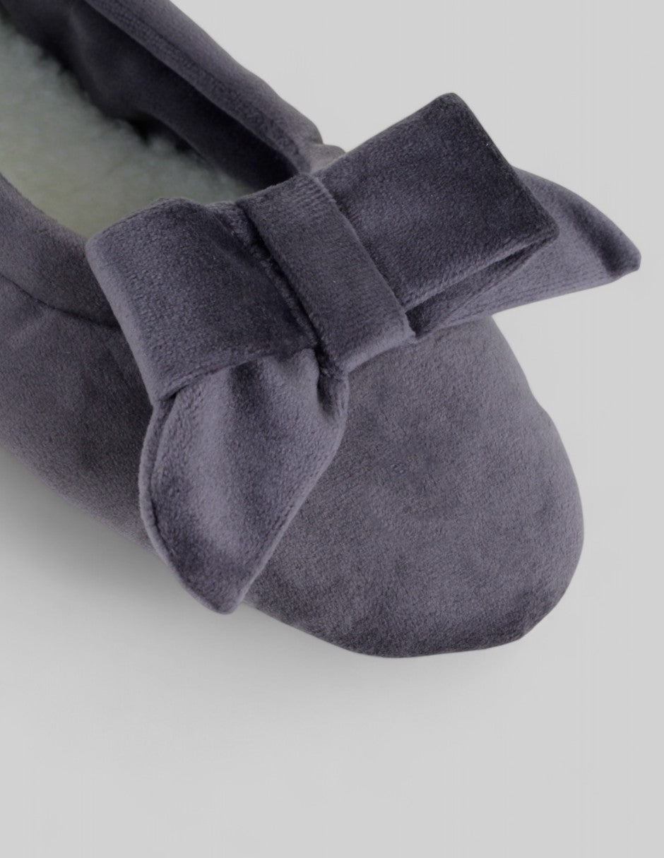 Pantuflas Nubelle afelpadas y cómodas – Gris