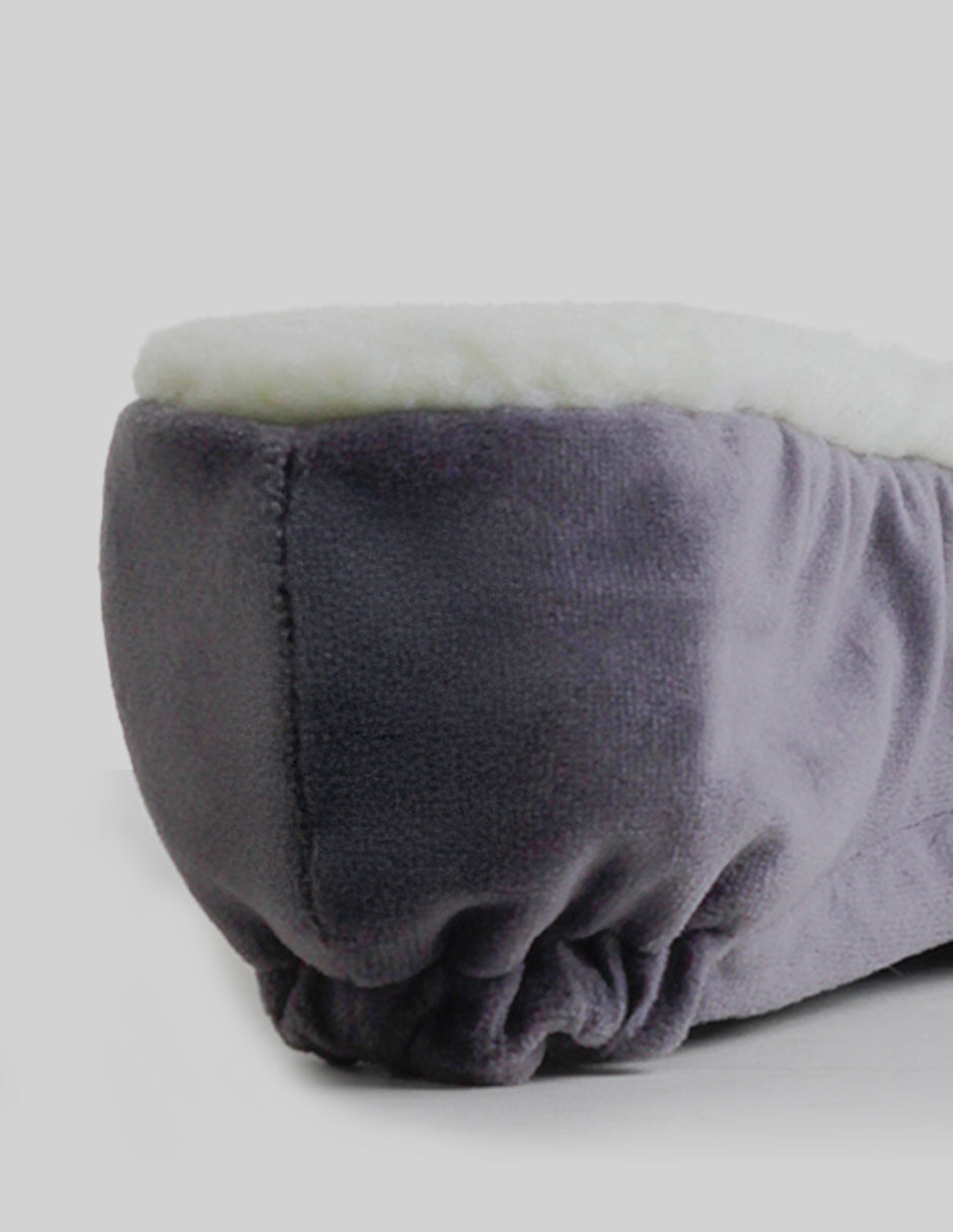 Pantuflas Nubelle afelpadas y cómodas – Gris