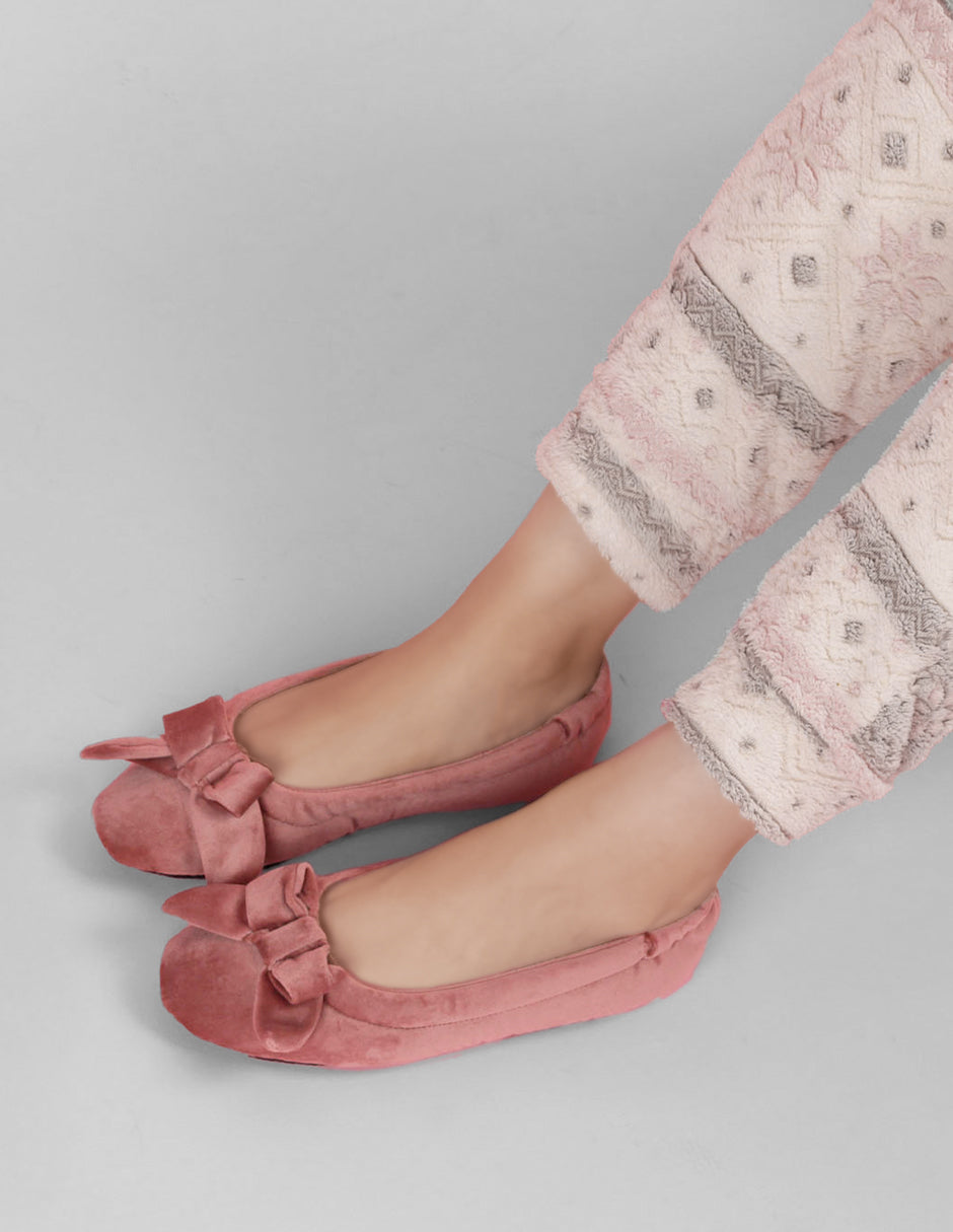 Pantuflas Nubelle afelpadas y cómodas – Rosa