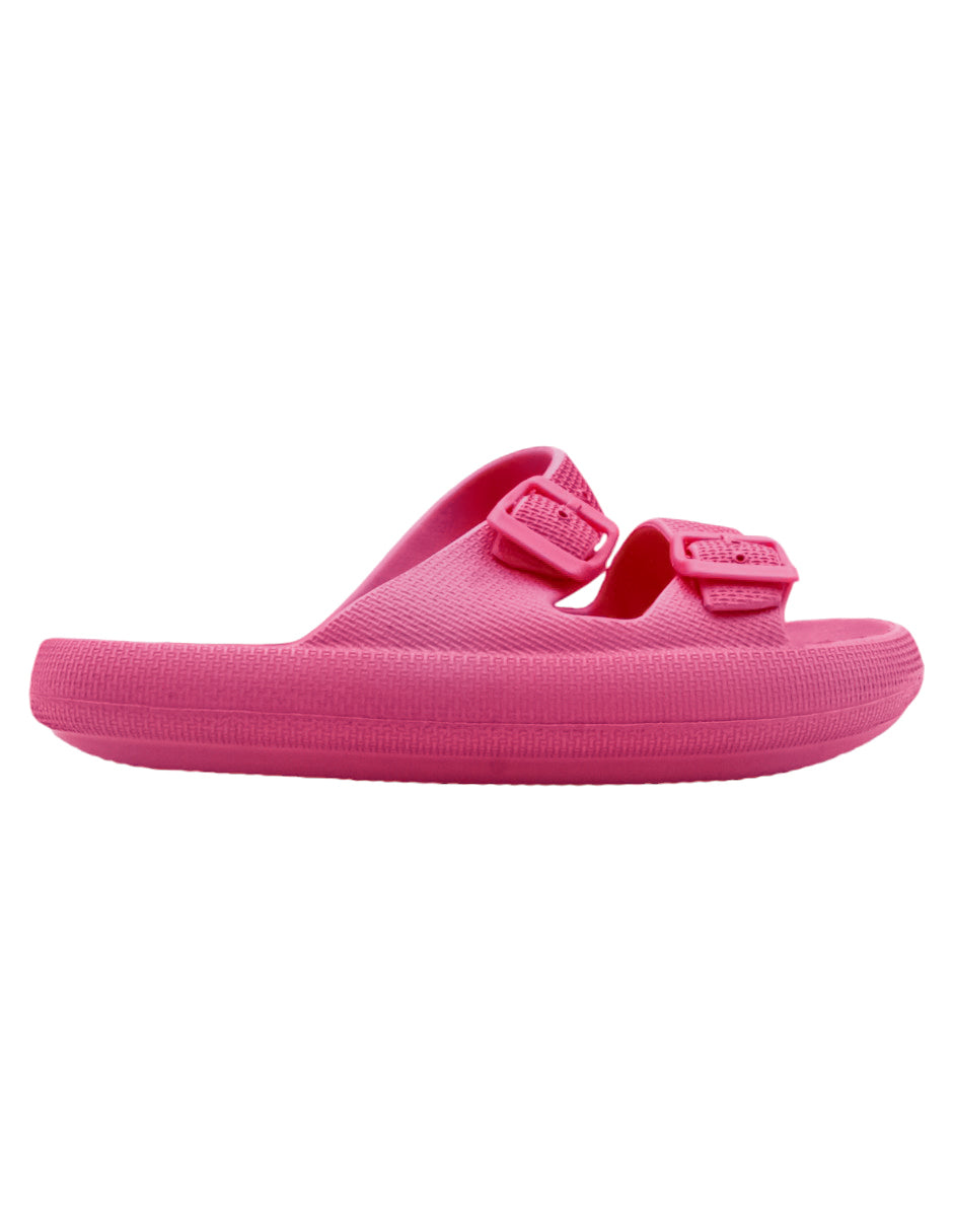 Sandalias con plataforma en Sintético – Rosa