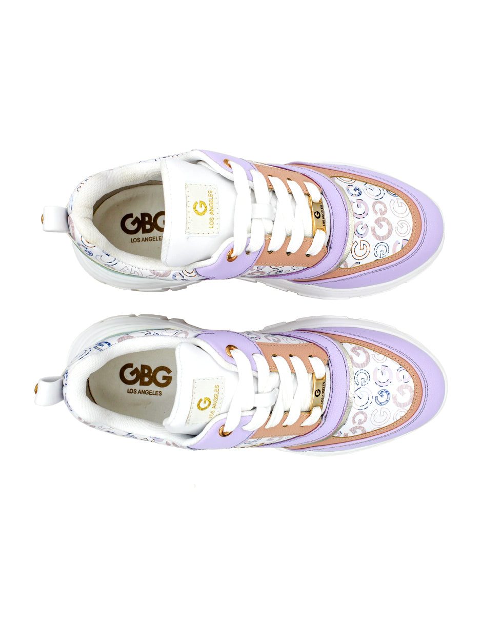 Tenis tipo deportivo Color Multicolor Para Mujer De GBG