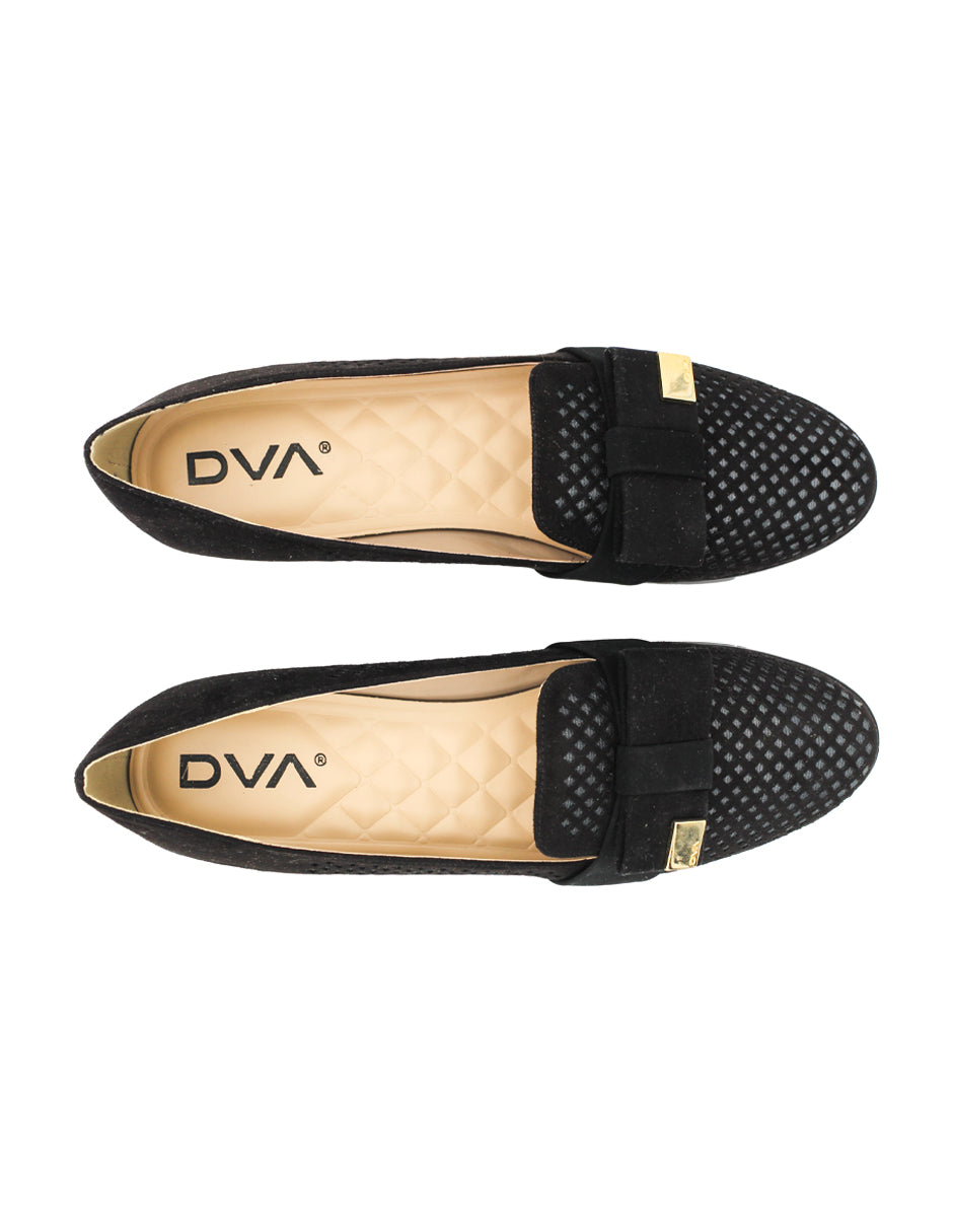 Flats clásicas Color Negro Para Mujer De DVV