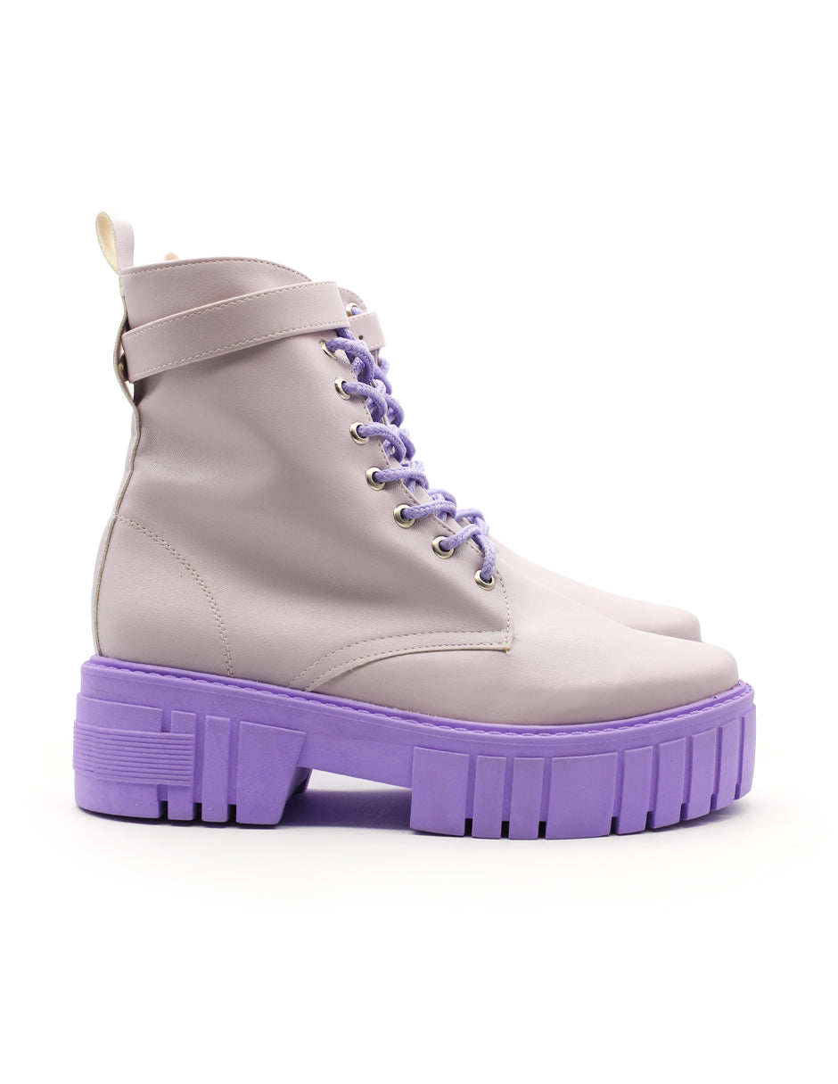 Botas casuales Color Lila Para Mujer De RBCOLLECTION Talla 26