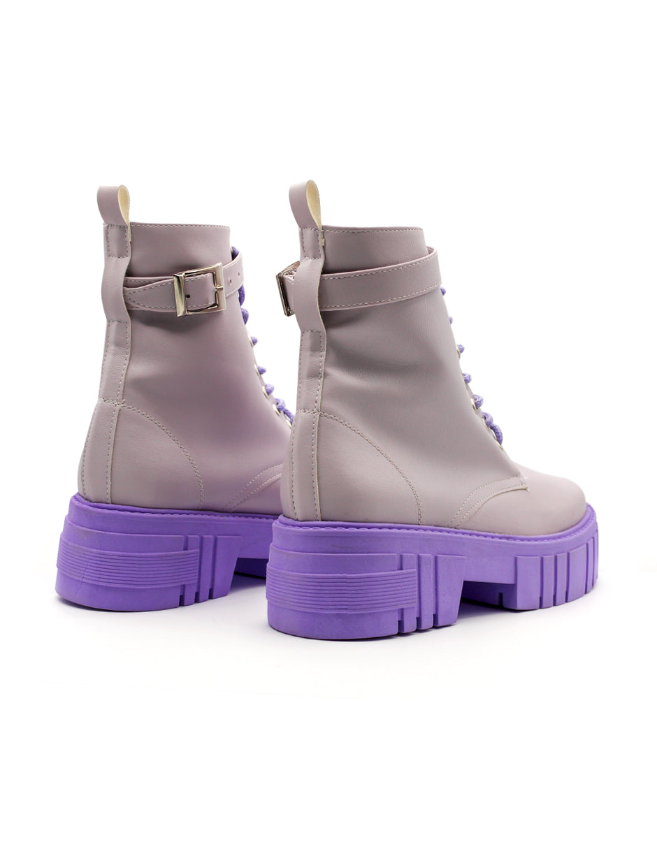 Botas casuales Color Lila Para Mujer De RBCOLLECTION Talla 26
