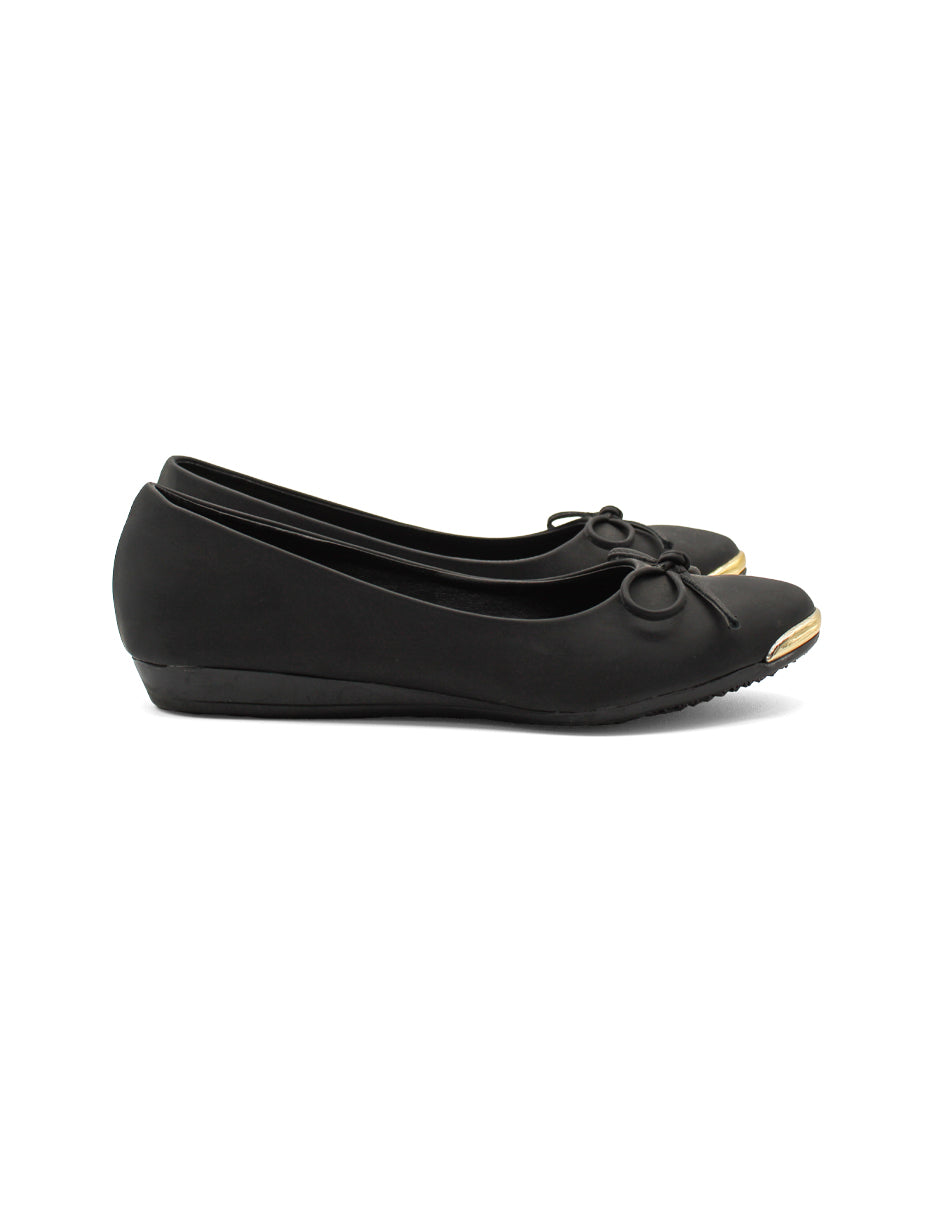 Flats puntales Color Negro Para Mujer De IVI LOVE