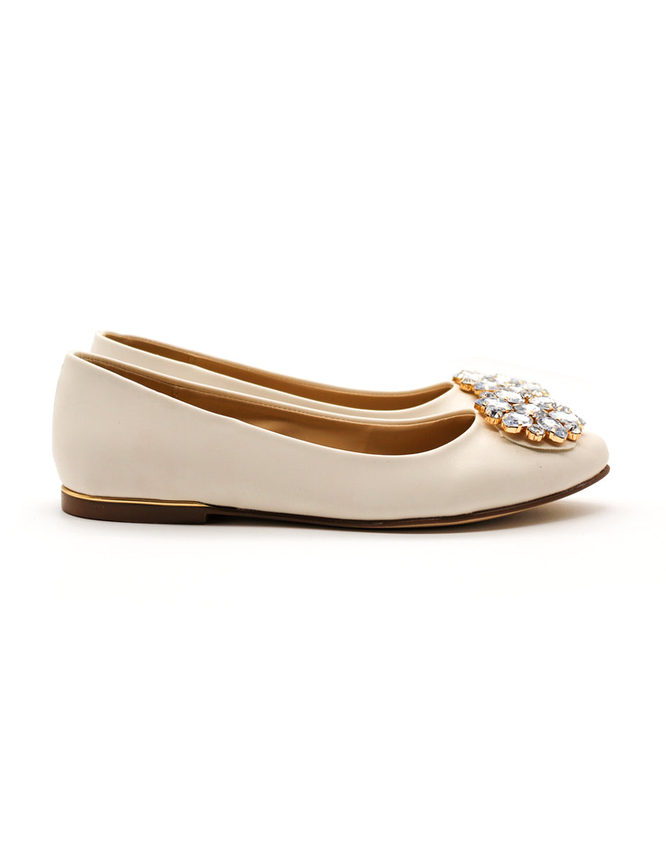 Flats puntales Color Late Para Mujer De LADY ONE