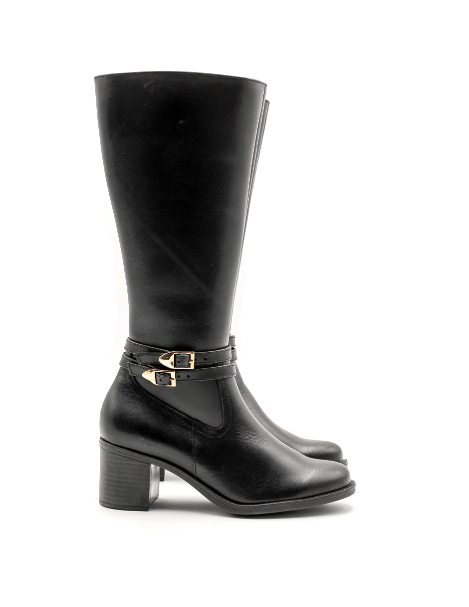 Botas altas Color Negro Para Mujer De Flexi