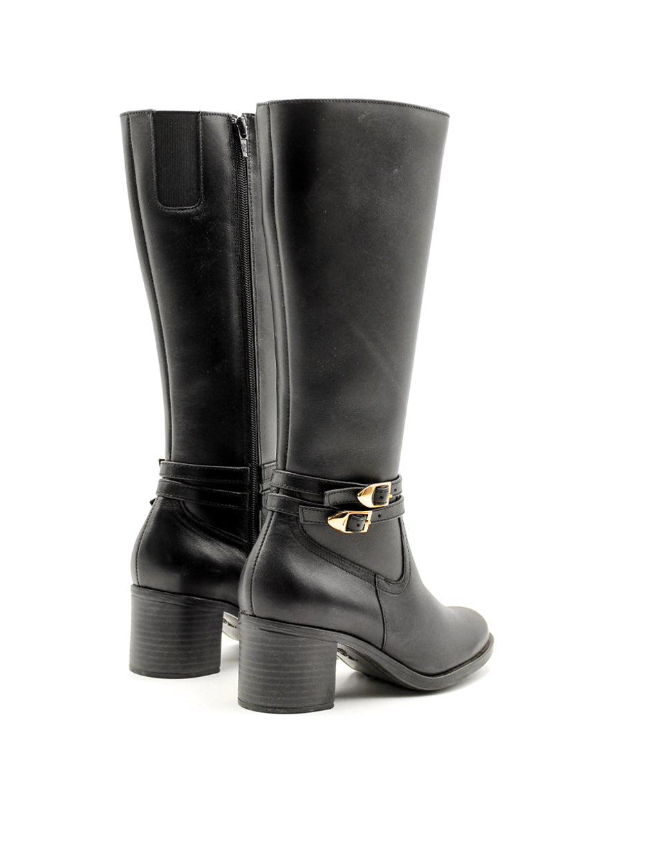 Botas altas Color Negro Para Mujer De Flexi