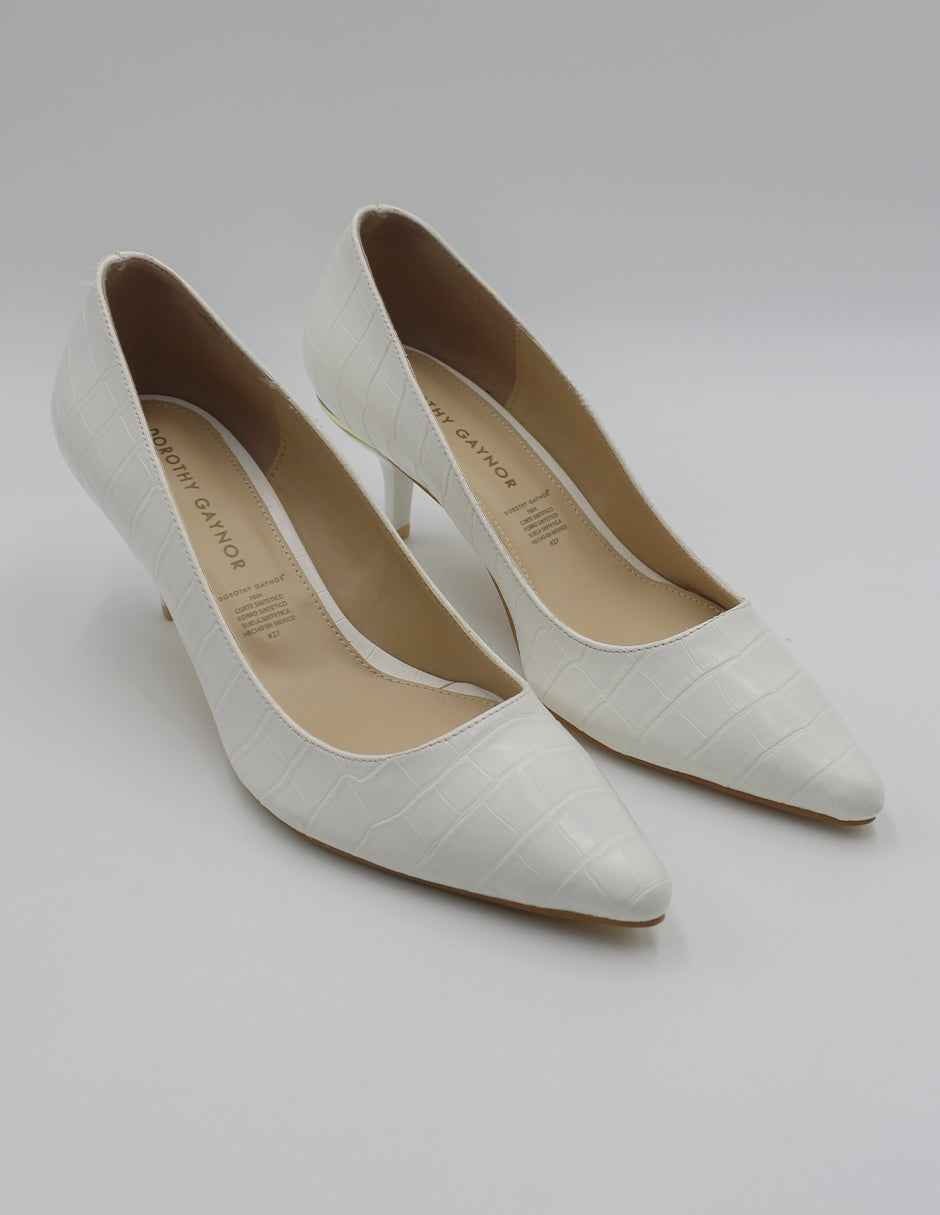 Zapatillas Exterior Piel vegana Color Blanco Para Mujer De Dorothy gaynor