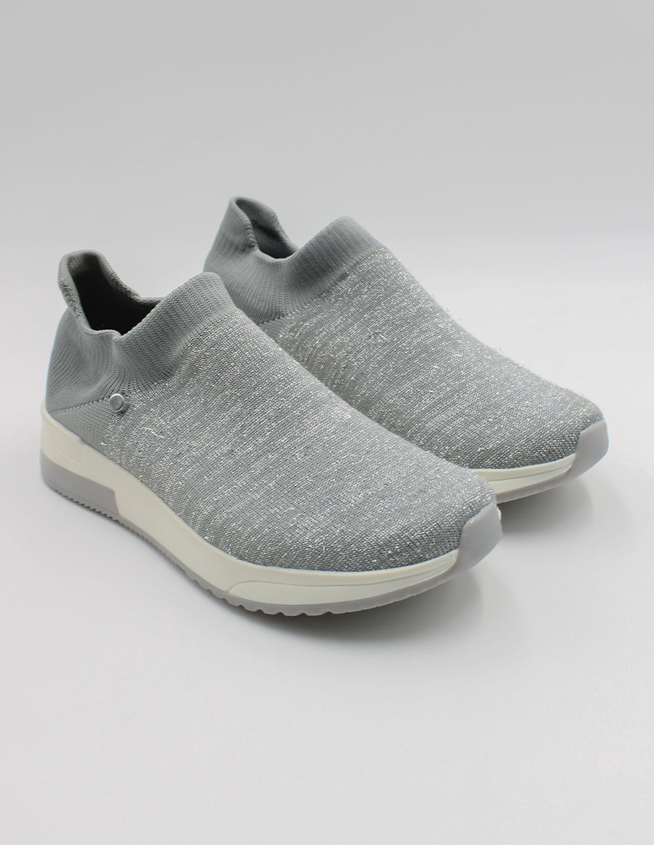 Tenis tipo deportivo Exterior Textil Color Gris Para Mujer De Dorothy gaynor