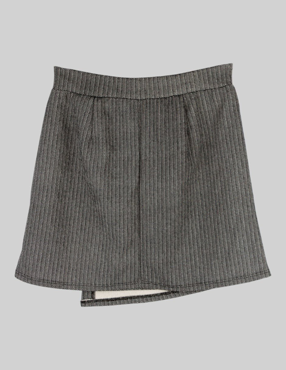 Falda en Spandex   – Gris Talla M