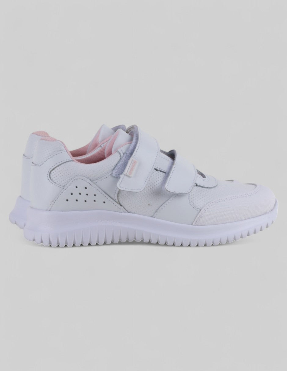 Tenis tipo deportivo en Piel – Blanco