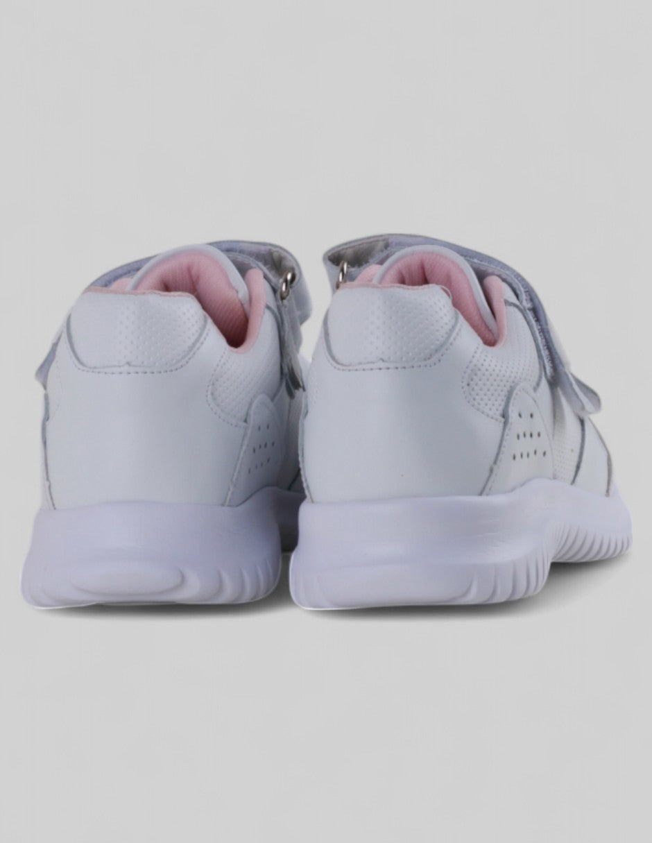 Tenis tipo deportivo en Piel – Blanco