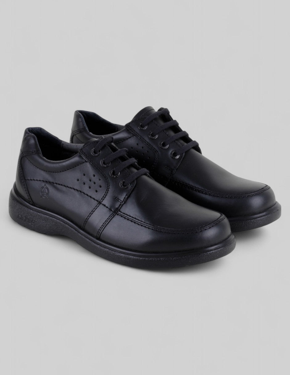 Confort Exterior Piel Color Negro Para Hombre De La pag