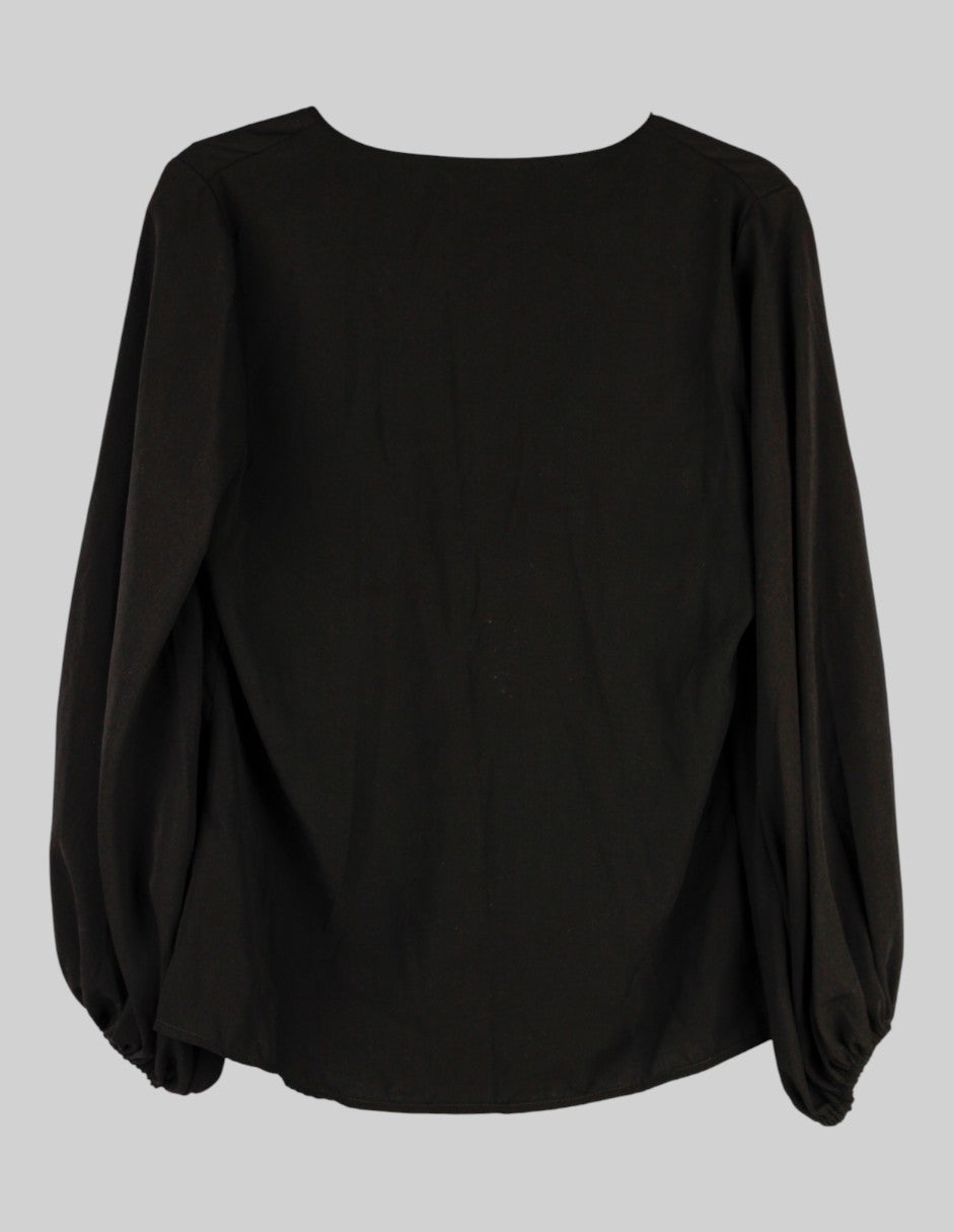 Blusa en Algodón – Negro Talla L