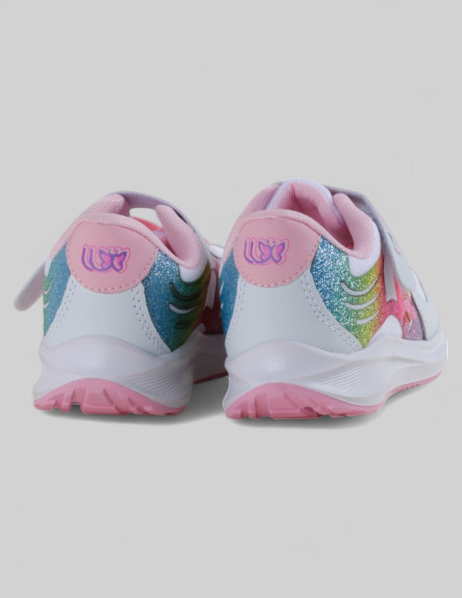 Tenis tipo deportivo en Textil – Blanco