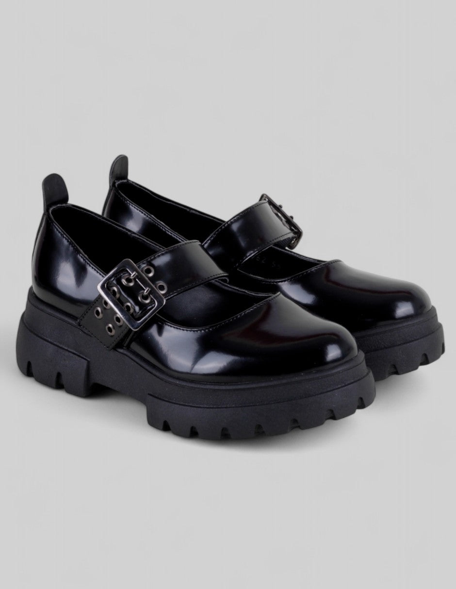 Mary jane Exterior Sintetico Color Negro Para Mujer De Dorothy Gaynor