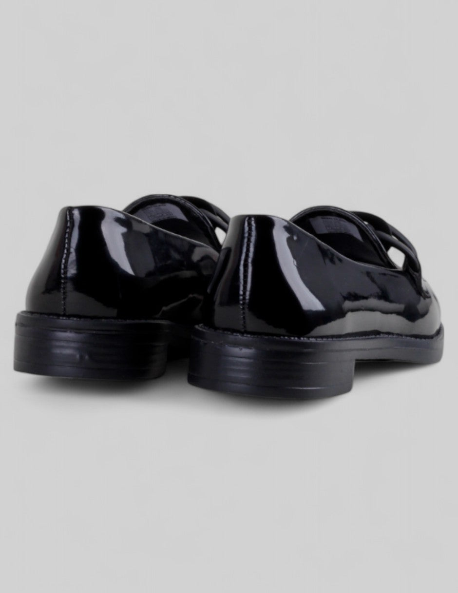 Mocasines en Charol – Negro