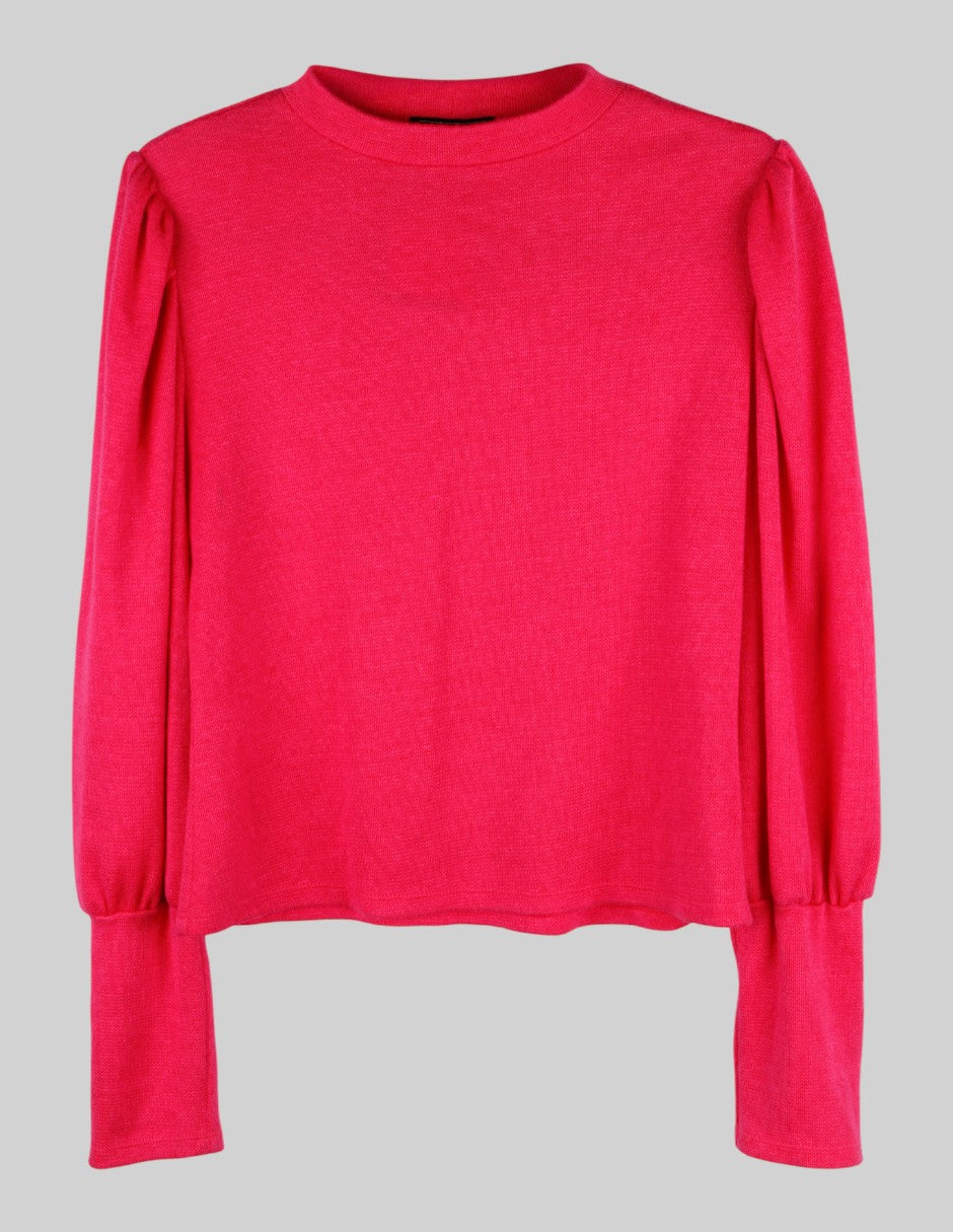 Blusa Exterior Poliéster  Color Rosa Para Mujer De ivonne