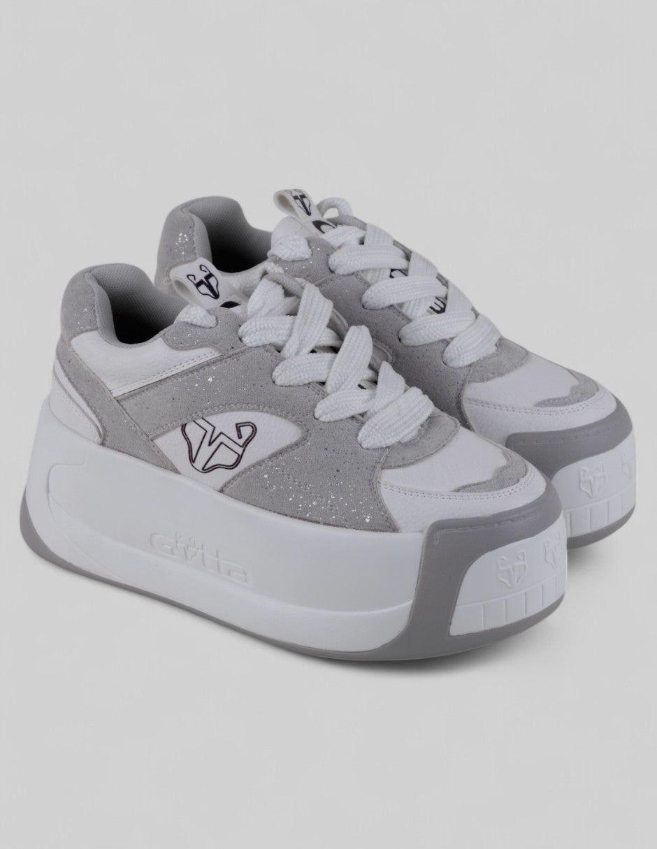 Tenis con cordones Exterior Sintético Color Blanco Para Mujer De GOTTA
