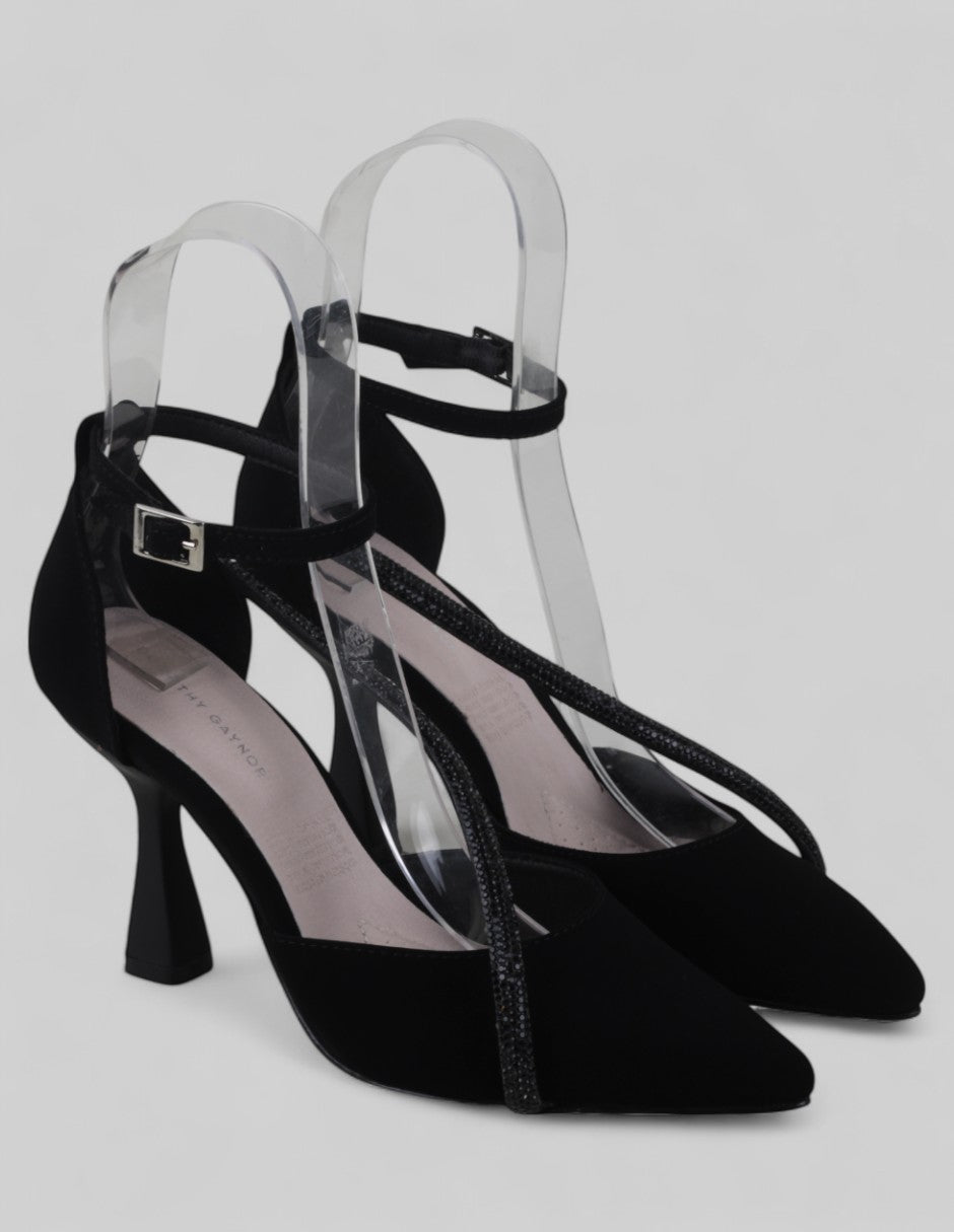 Zapatillas Exterior Gamuza sintética Color Negro Para Mujer De Dorothy Gaynor