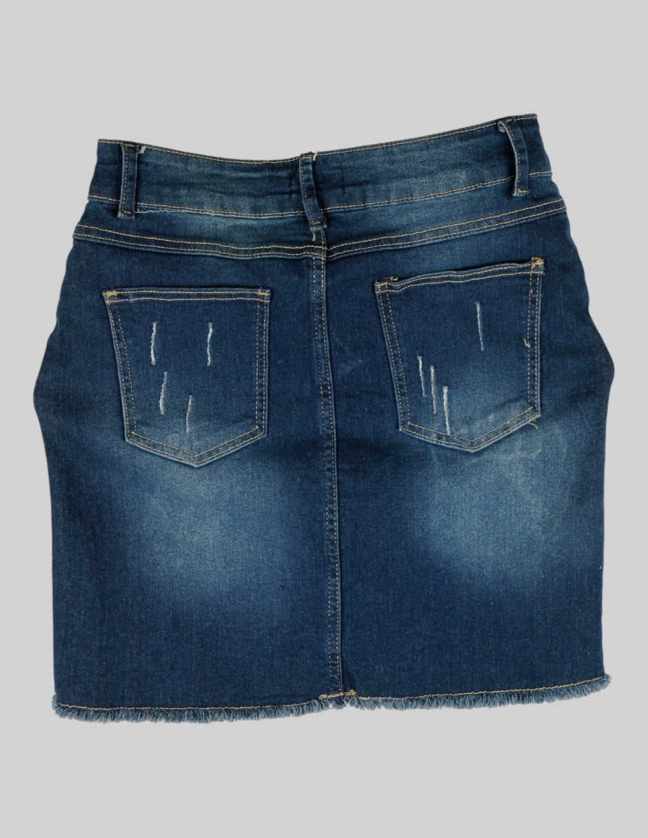Falda en Mezclilla – Azul Talla M