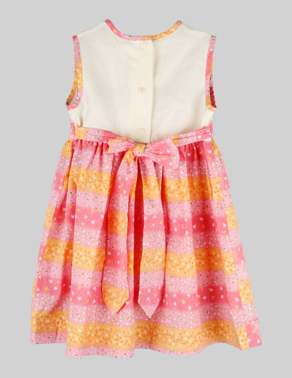 Vestido en Algodón – Multicolor Talla 3t