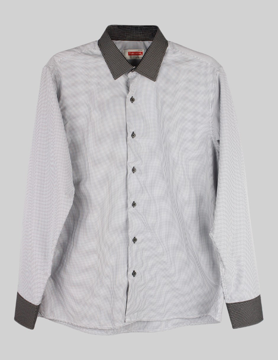 Camisa Exterior Poliéster  Color Gris Para Hombre De parllieni