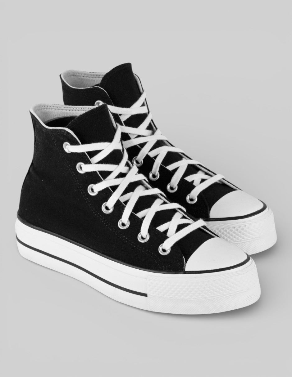 Tenis botín Exterior Textil Color Negro Para Mujer De Converse
