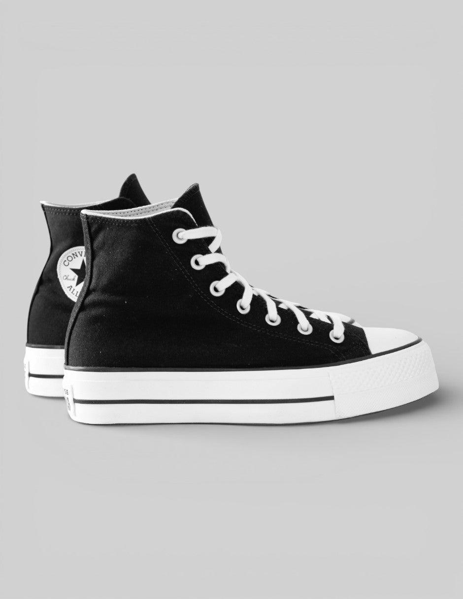 Tenis botín   en Textil – Negro talla 22