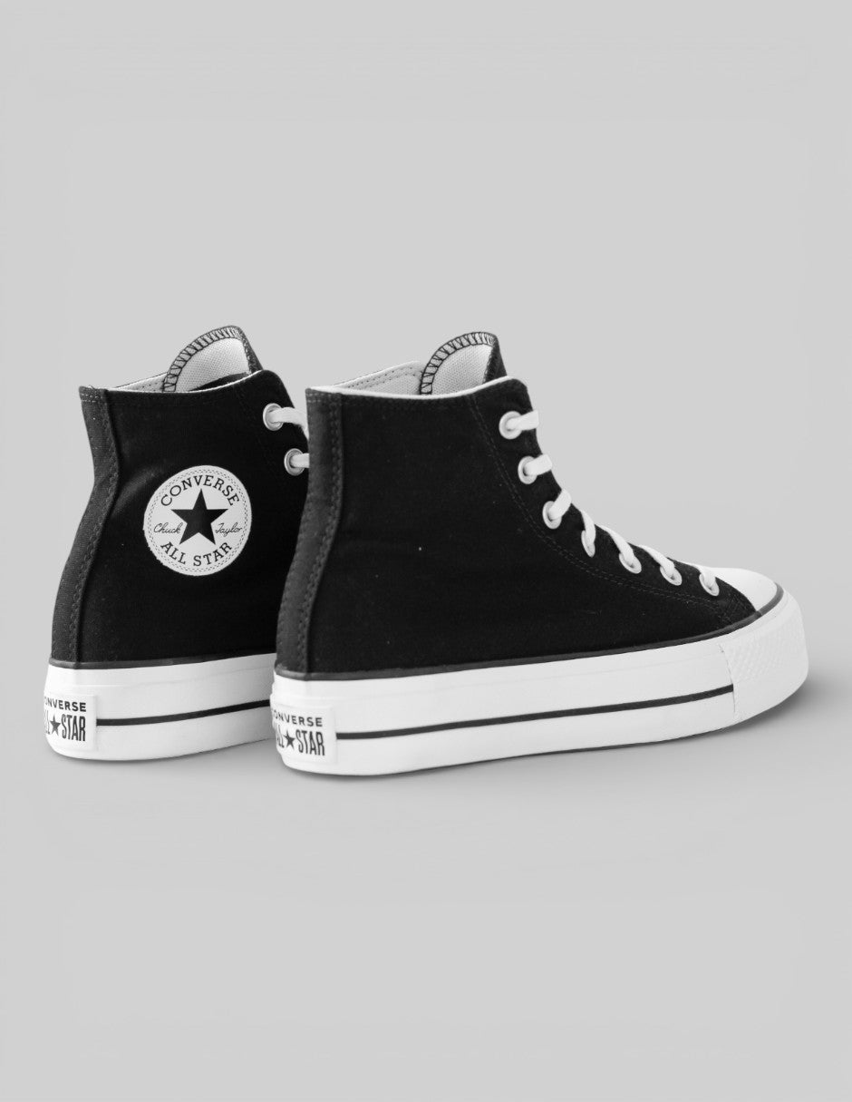 Tenis botín   en Textil – Negro talla 22