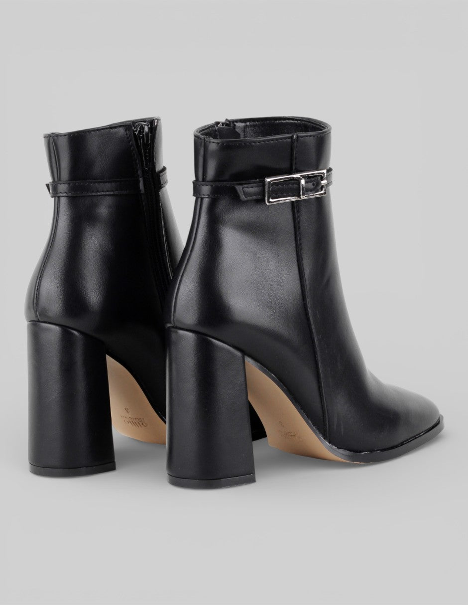 Botín con tacón  en Sintético – Negro talla 23